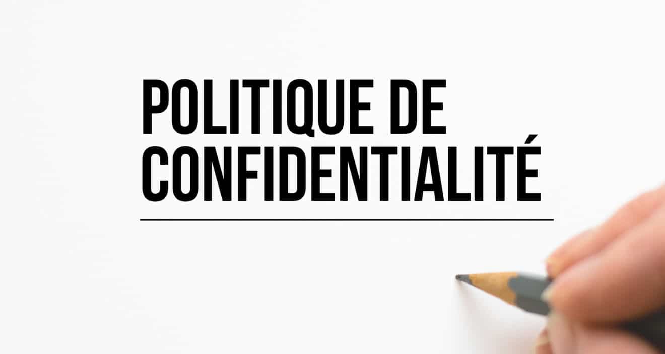 Politique de confidentialité